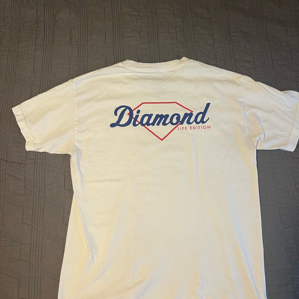 Diamond Supply Co. White T-Shirt for Men
